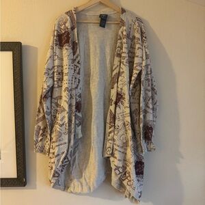Harry Potter Marauder’s Map Cardigan XL